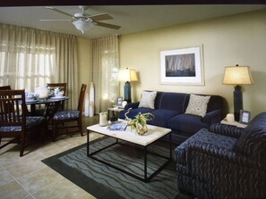 Living area - Summer Bay Resort 1 Bedroom Condo Minutes From Disney.  (Clermont)