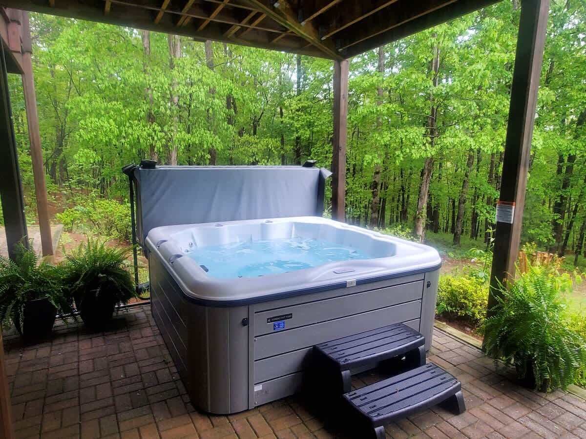 Bain à remous extérieur