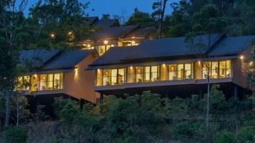 Vue sur le complexe touristique