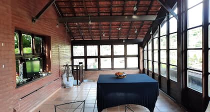 Cozy house in the mountains with fireplace and sauna.