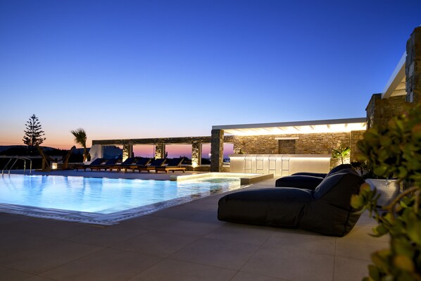 Outdoor pool - Zoe & Zen Villa Paros (Paros)
