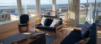Waterfront Acadian Home on Mavillette Beach at Cape St. Marys