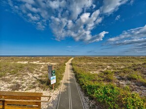 Beach nearby