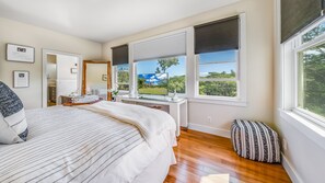 3 slaapkamers, een kluis op de kamer, een bureau