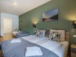 3 chambres, accès Internet