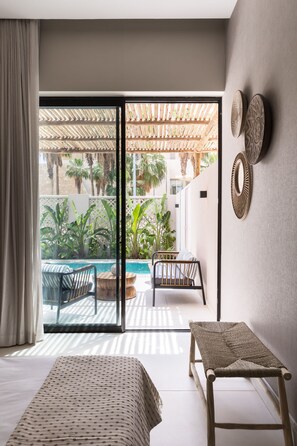 Double Room, Private Pool, Garden Area | Minibar, free WiFi, bed sheets - Now VX - Adults Only (Eilat)