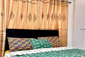 1 chambre, fer et planche Ă repasser, Wi-Fi gratuit, draps fournis