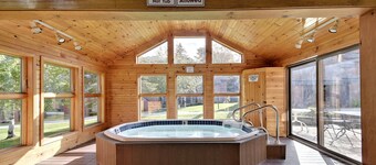 Trail Creek 12 on the ski back trail with an indoor pool