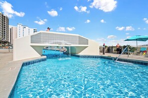 Indoor pool - Phoenix VII 1217 | 3BR/2BA Gulf-Front Condo | Sleeps 10 | Resort Amenities (Orange Beach)