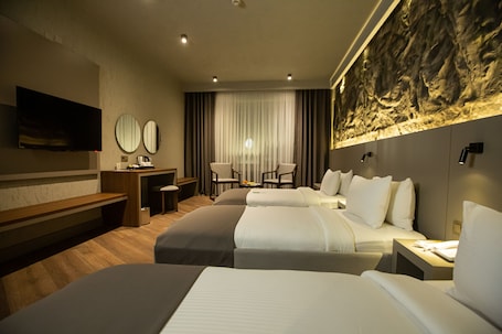 Ropa de cama hipoalergénica, colchones Select Comfort y minibar