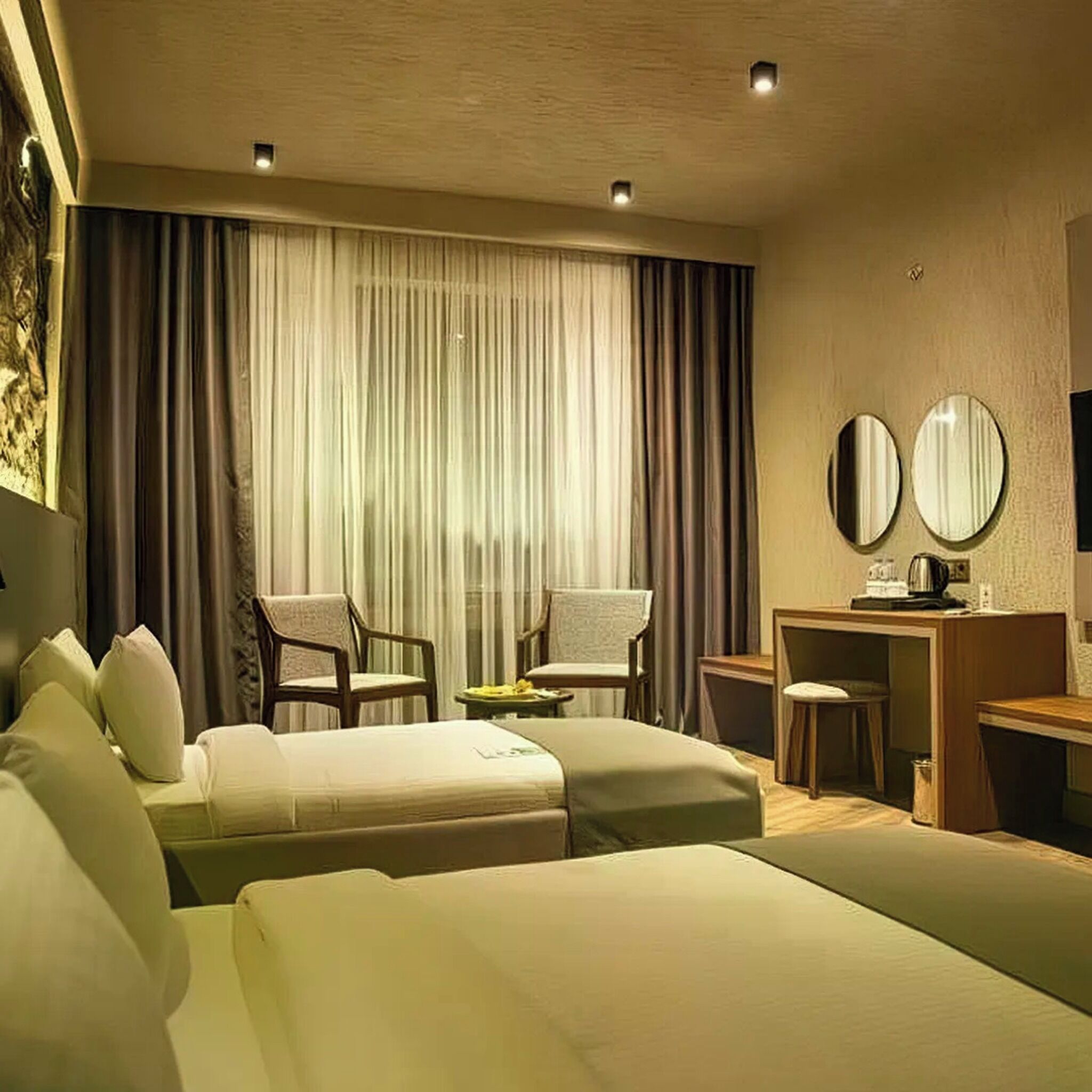 Premium bedding, Select Comfort beds, minibar, in-room safe