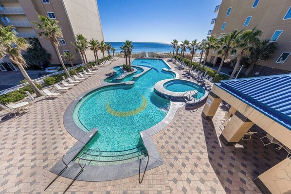 Indoor pool, a heated pool - Tons of Family Amenities Included, Amazing Views, 3 Pools (1 heated indoor pool) (Gulf Shores)