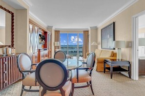 42-inch flat-screen TV with cable channels, TV - Signature Condos (Las Vegas)