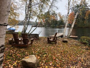 Property grounds - Whitney Landing: A Lakeside Getaway on Upper Cold Stream Pond (Lincoln)
