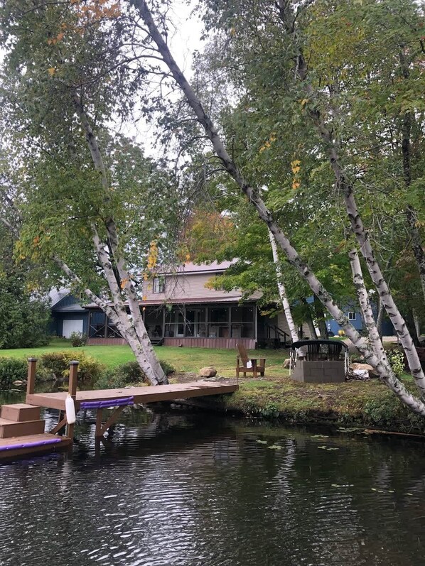 Property grounds - Lakeside Getaway on Upper Coldstream Pond (Lincoln)