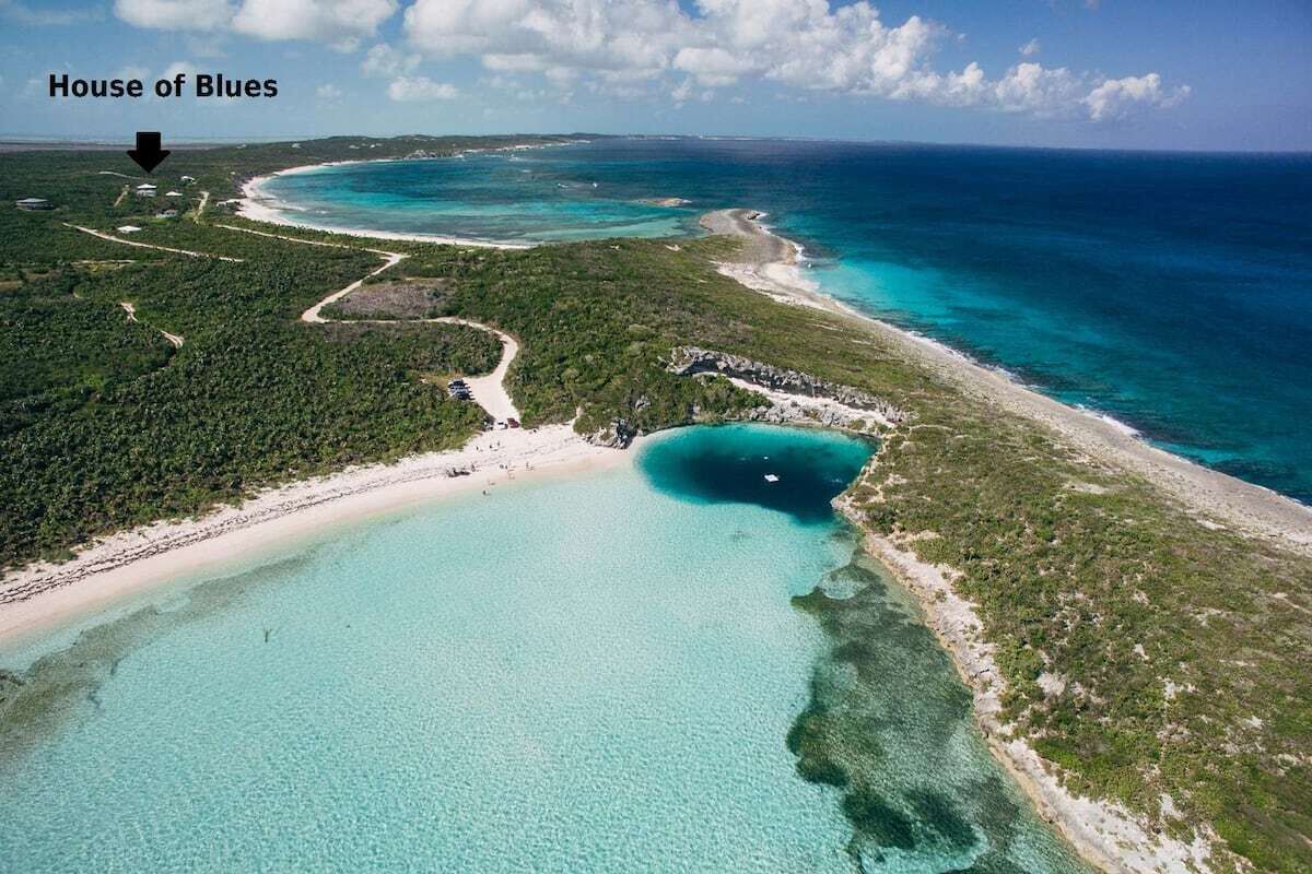 Close to Dean's Blue Hole
