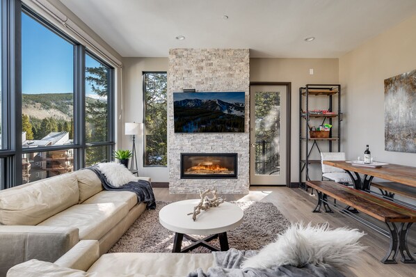 Älytelevisio, takka