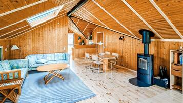 TV, fireplace, stereo
