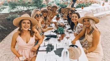 Restauration en plein air