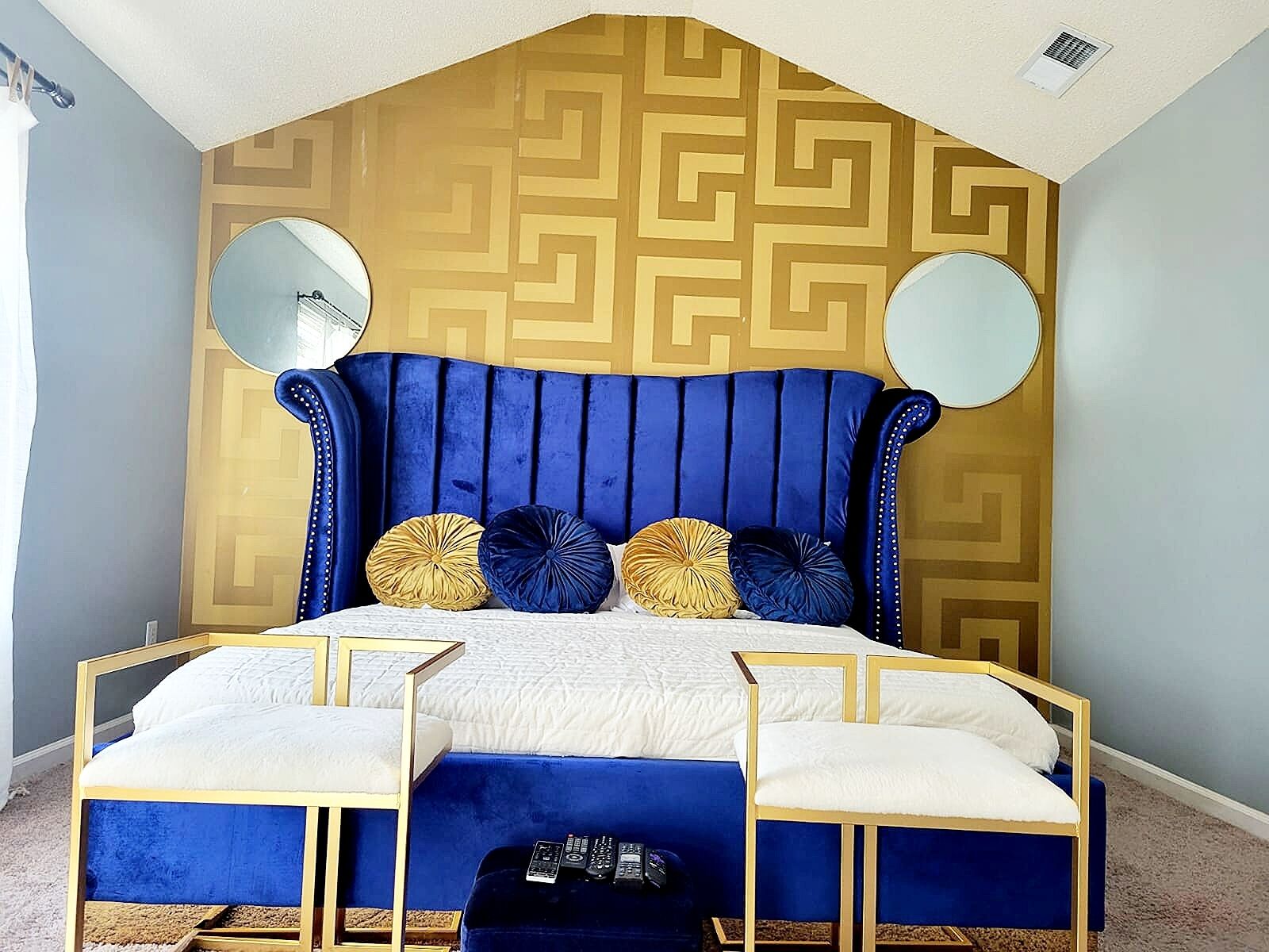 3 habitaciones y caja de seguridad en la habitación 