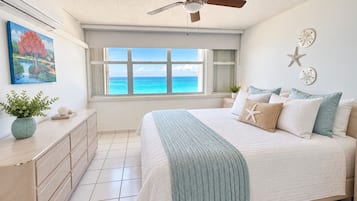 1 bedroom, desk, iron/ironing board, travel crib