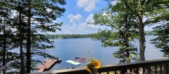 Glamorous lake house on a mountain lake in upstate New York (max of 8 guests)