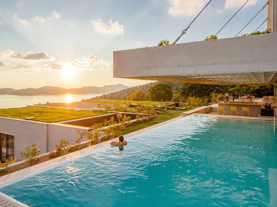 Vista dalla struttura