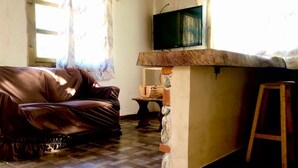 Living area - Cabaña La Mora Huasca de Ocampo (Huasca de Ocampo)