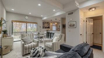 電視、壁爐、書籍