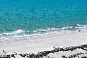 Beach nearby, beach towels, motor boating, fishing