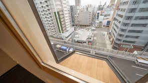 View from room - Shinsaibashi ARTY Inn (Osaka)