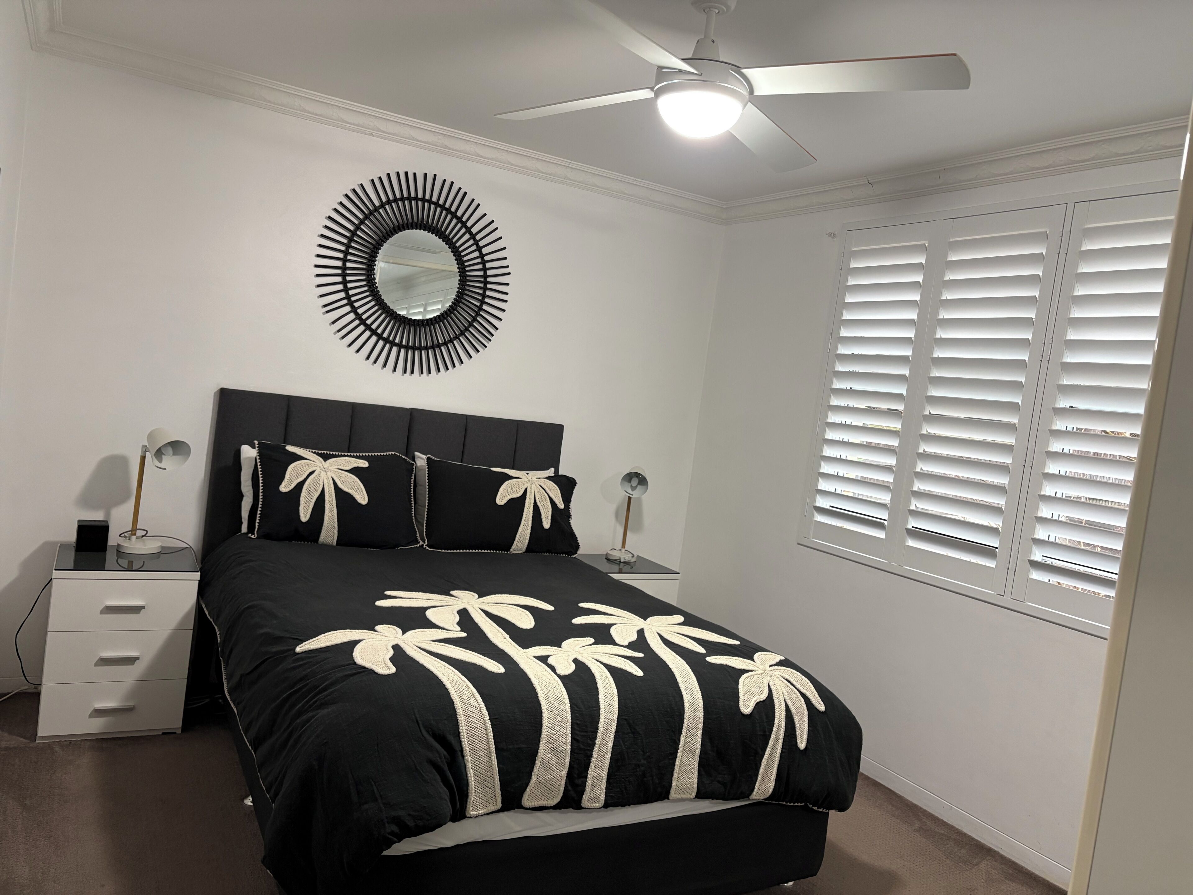 2 bedrooms, iron/ironing board, travel crib, WiFi (free)