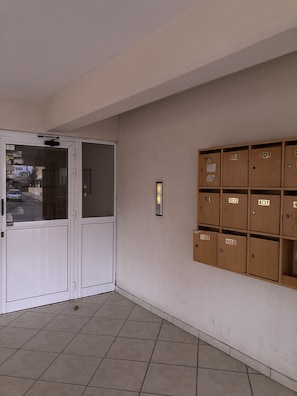 Interior entrance