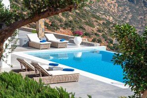 Outdoor pool - Elounda Villa Kalydon (Plaka)