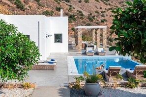 Outdoor pool - Elounda Villa Kalydon (Plaka)