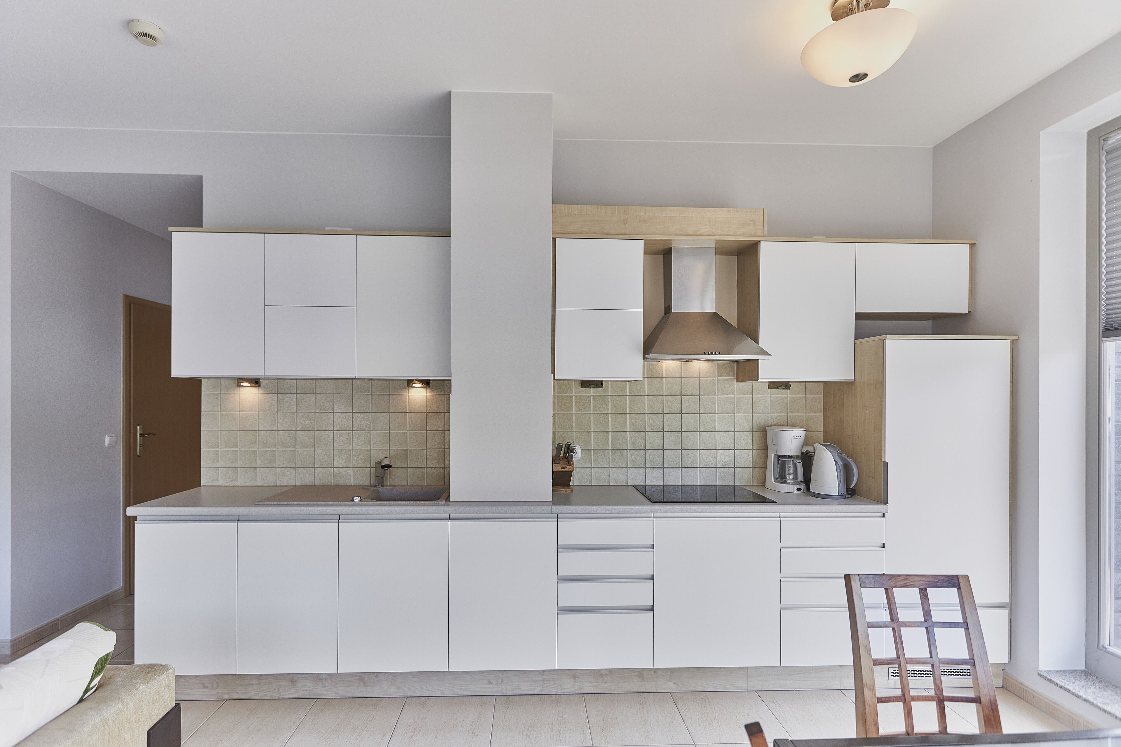 Standard Apartment | Private kitchen | Fridge, stovetop, toaster, cookware/dishes/utensils