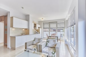 Standard-íbúð | Straujárn/strauborð, ókeypis þráðlaus nettenging, rúmföt