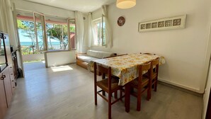 Apartment, 2 Bedrooms, Balcony, Ocean View | Living room - Apartment With Stunning sea View (Caorle)