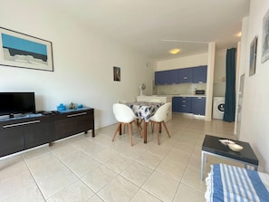 Apartment, 1 Bedroom, Balcony, Ocean View | Interior - Renovated Apartment With sea View Terrace (Caorle)