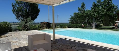 Villa, 1 Queen Bed | Pool