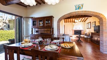 Vila, 1 Tempat Tidur Queen | Dapur pribadi | Lemari es, microwave, oven, dan kompor