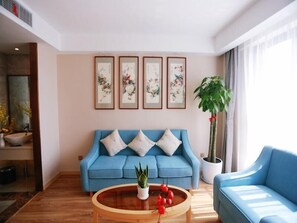 Living area - Greentree Eastern Suzhou Industrial Park Expo Center Qingjianhu Union Square Hotel (Suzhou)