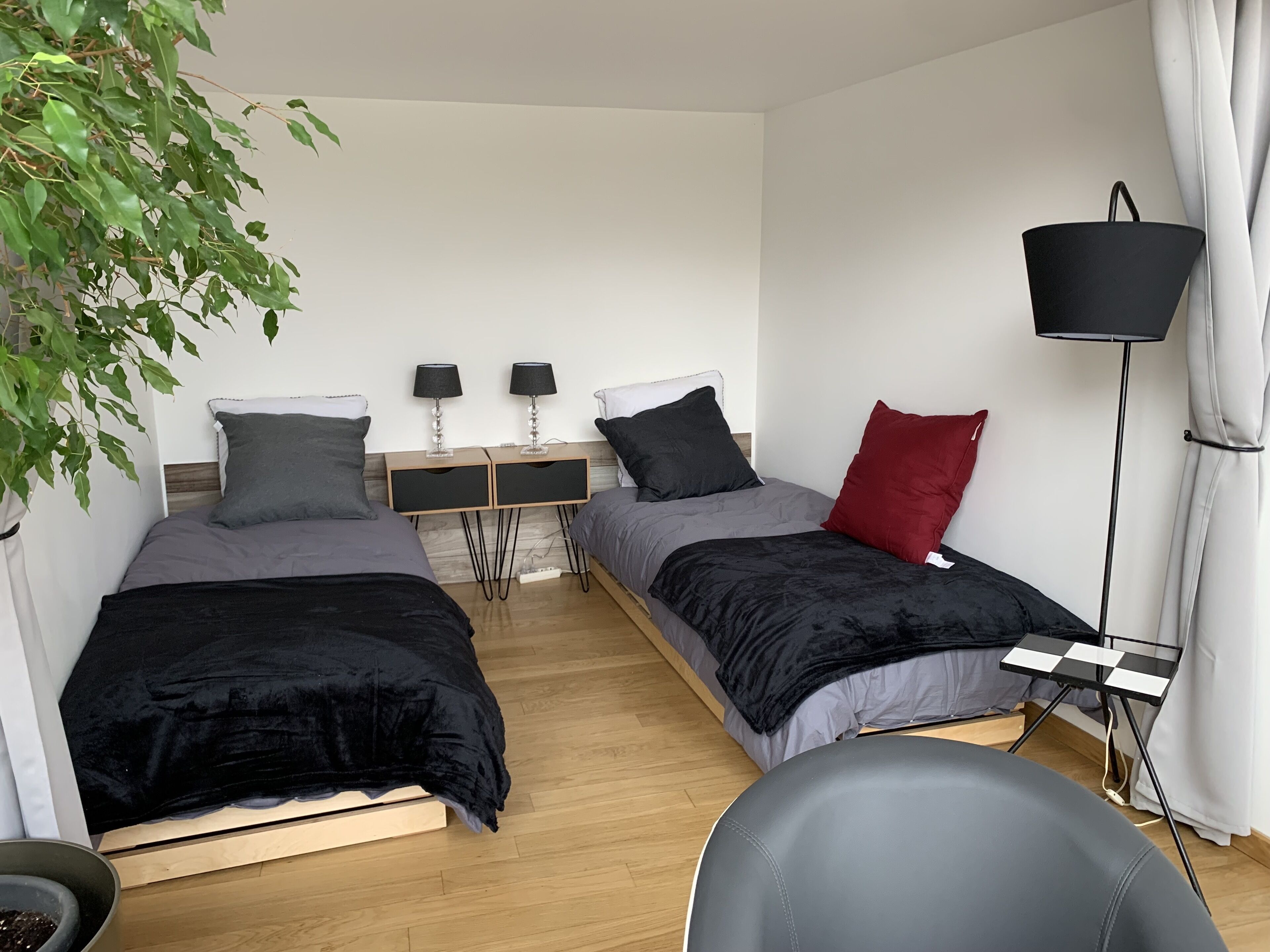 2 slaapkamers, gratis wifi, beddengoed, rolstoeltoegang