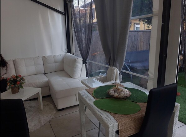 Área de sala de estar