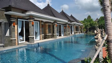 Room, 1 Bedroom, Accessible, Balcony | Pool | Outdoor pool