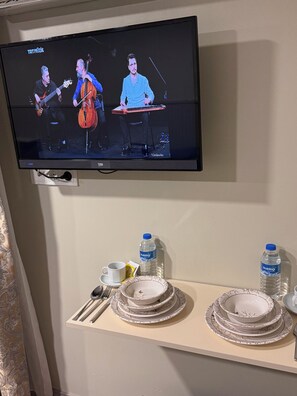 Spiseområde på rommet