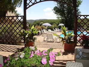 House, 1 Bedroom, Smoking, Patio | Pool | Outdoor pool - Superior Ground Floor Apartment With Pool View (Casole d'Elsa)