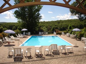 House, 1 Bedroom, Smoking, Patio | Exterior - Superior Ground Floor Apartment With Pool View (Casole d'Elsa)