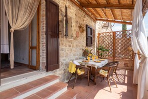 House, 1 Bedroom, Smoking, Patio | Exterior - Superior Ground Floor Apartment With Pool View (Casole d'Elsa)