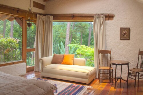 Country House In The Woods With River